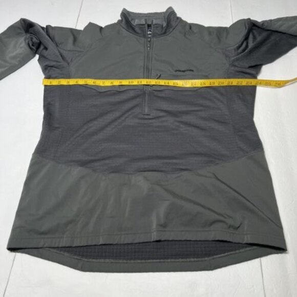 Patagonia Mens Regulator Fleece Half Zip Size L Grey - Picture 5 of 8